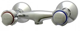 Steno PALOMA baterie sprchová, rozteč 150 mm, s příslušenstvím, keramický vršek, chrom   PA 221